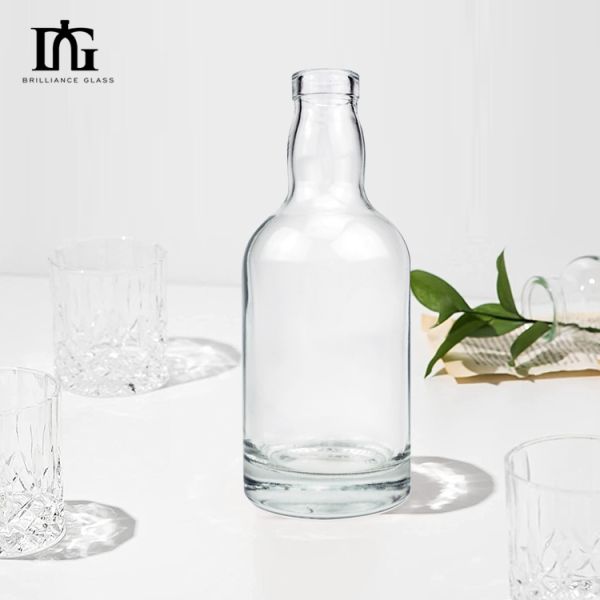 Industrial Beverage 375ml 750ml 1L Super Flint Tennessee Glass Bottle for The Liquor Whisky Whiskey