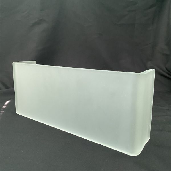 7mm U-shaped special glass for curtain walls & outdoor passages