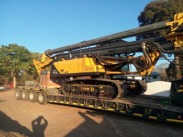 Profondeur rotatoire hydraulique de l'installation 43m d'empilage de KR125A