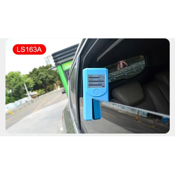 Ls163 Ls163A Portable Rotatable Screen Glass Car Window Tint Meter Solar Film Tester