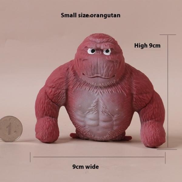 Children's Pinch Toy Gorilla Vent Pinch Slow Rebound Toy Decompression Sand Molding Soft Glue