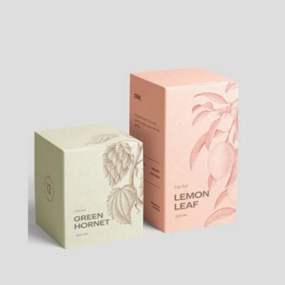 Retail Box With Printing Logo Luxury Beauty Product Cosmetics Aromatherapy Diffuser Essential Oil Paper Packaging