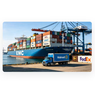 DDP Shipping to USA Warehouse Last Mile DDP Sea Freight Service