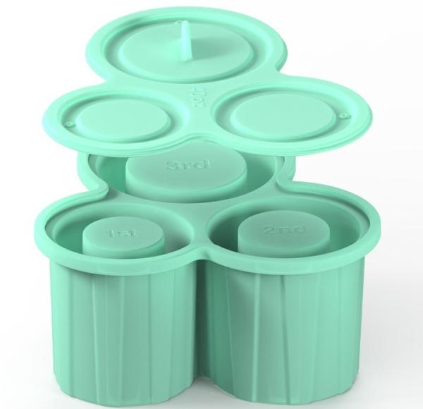 Easy Fill Release Tumbler Ice Mold for 20-40 oz Cups Sustainable and Silicone Material