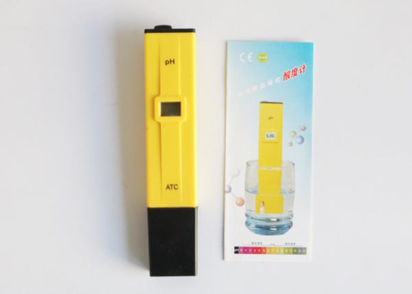 Digital Water PH Tester , PH Pen Meter High Definition LCD Screen