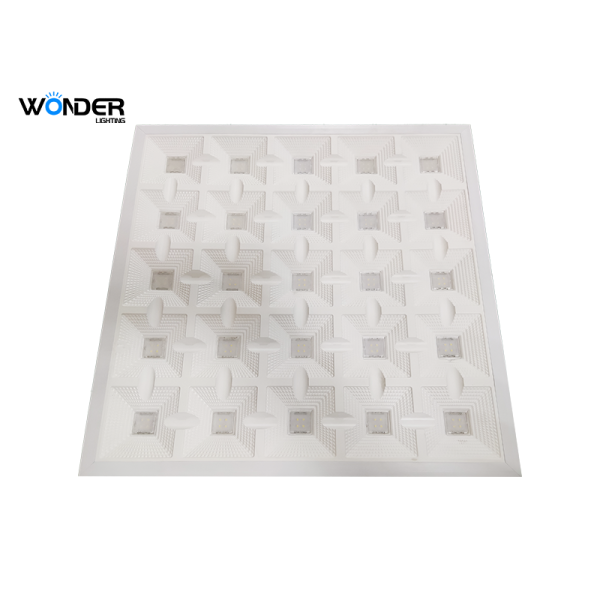 5 Years Warranty 595x595 BackLit Module Ceiling Aluminum Cri80 Smd 120LM/W 0-10v