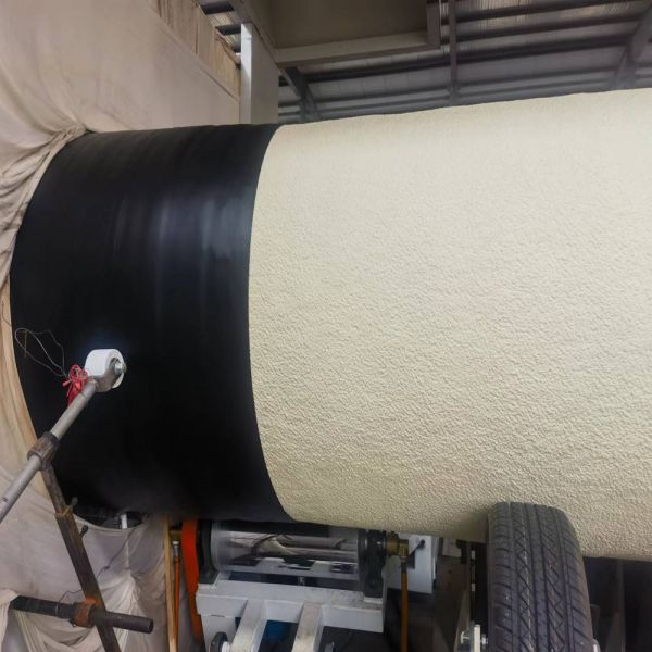 Fully automatic polyurethane spray insulation pipe production line with PLC intelligent control