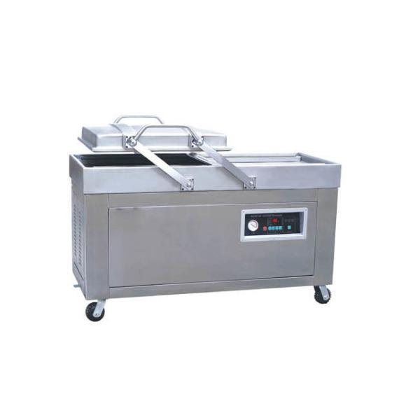 Grões da carne do alimento da câmara de SED-ZKB máquina de embalagem automática do vácuo do aferidor do vácuo da tabela de máquina da embalagem das únicas