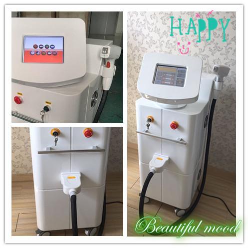 Multifunction Adjustable 25 - 400 ms Diode Laser 808nm Hair Removal Machine