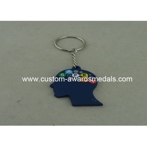 Popular 3D Customizable Keychains Promotional Soft PVC Injection