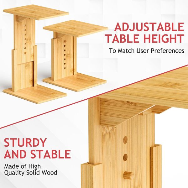 Sofa Side Table Bedside Living Room Bedroom Space Saving End Computer Rack