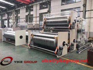 Single Facer Flute Cardboard / Corrugated Cardboard Production Line Electric Driven Type
