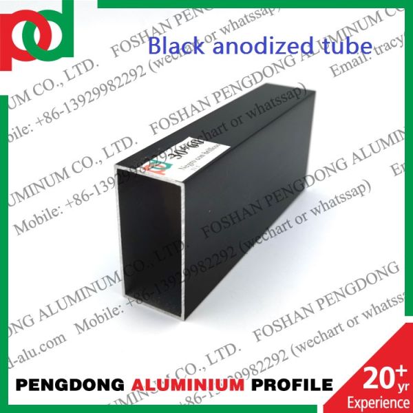 40x40 Extruded Aluminium Tube Profiles Anodized Aluminum Angle