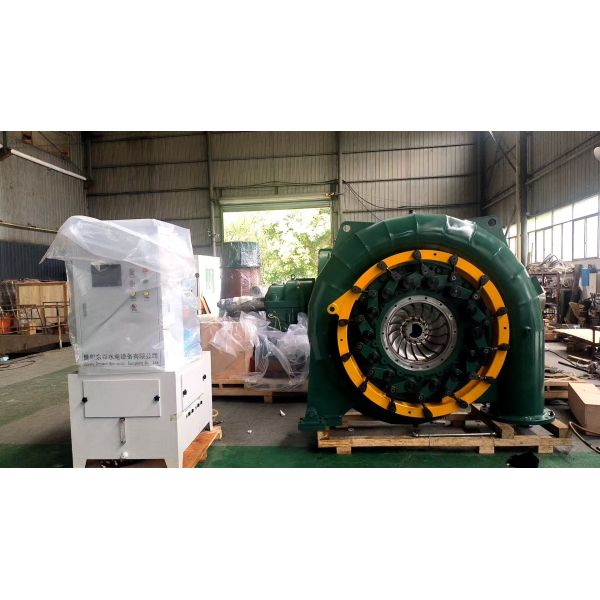150RPM-1000RPM Francis Water Turbine Generator with 300kW to 20MW Power Output and Automatic Governor Control