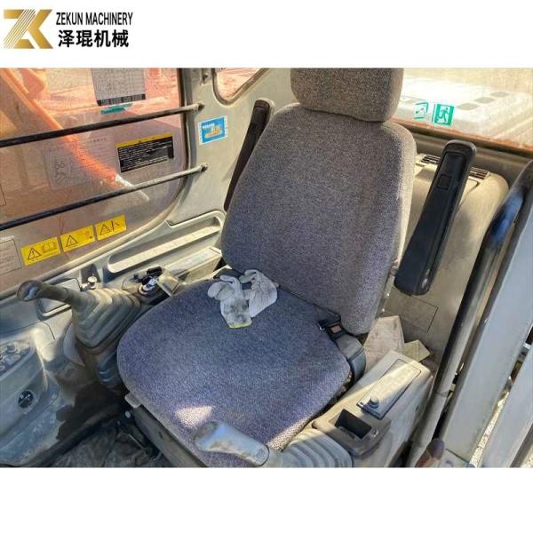 Original Color 12Ton Used Hitachi EX 120 Excavator EX120-5 with 60.5Kw ISUZU Engine