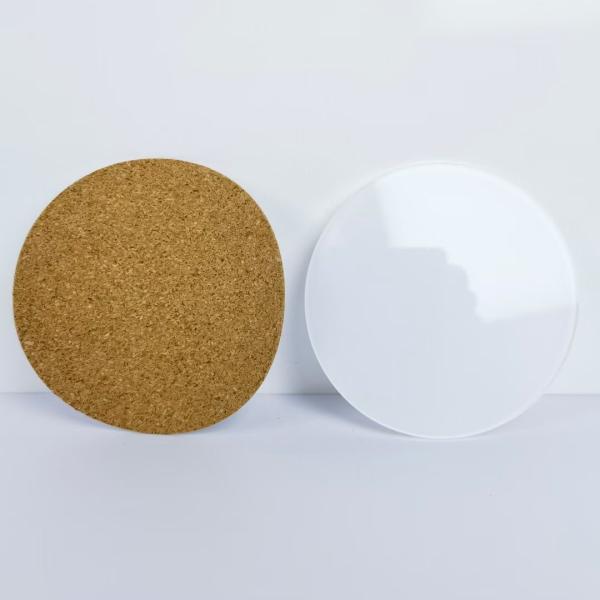 Custom Made Personalized Acrylic Coasters For Sublimation Printing