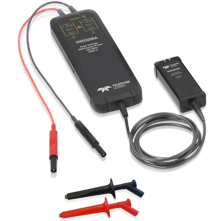 Teledyne LeCroy HVD3206A High Voltage Differential Probe with 120 MHz Bandwidth 2 kV and Auto Zero Disconnect