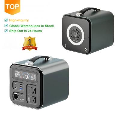 Central elétrica portátil do gerador solar de Gofort 220V 600W com tomada 1488000mAh da C.A.
