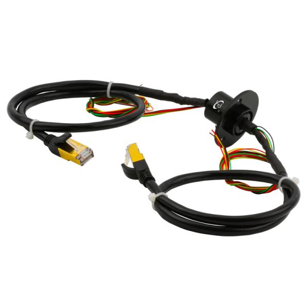 Компактный дизайн сдвижного кольца 1 схем 100M Ethernet, 6 схем 2A