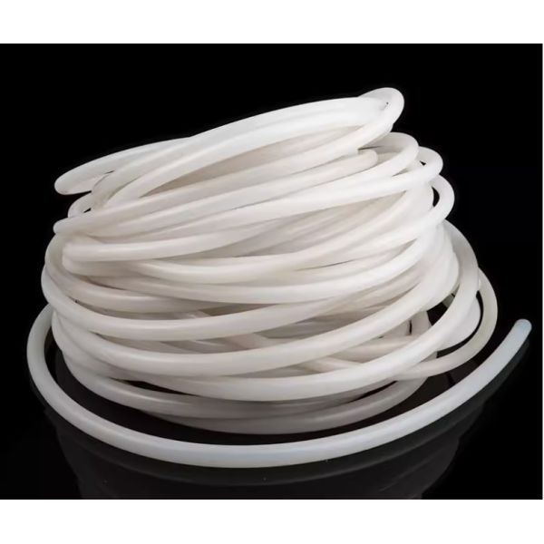 50 Shore A Hardness Silicone Tube Extrusion with High Temperature Resistance and Customizable Size