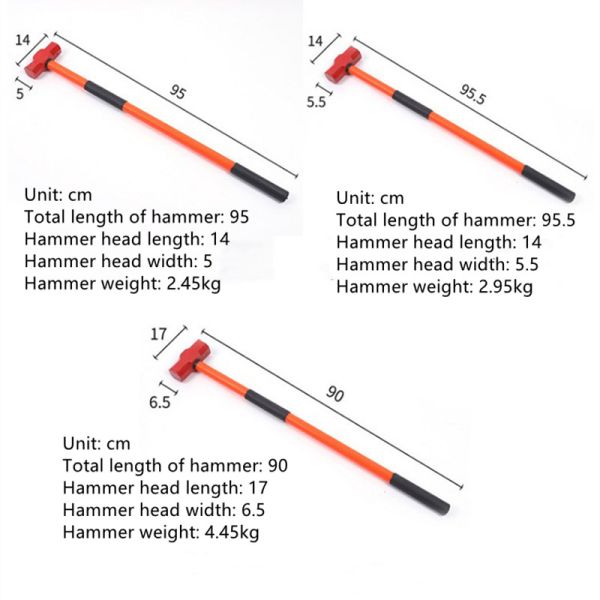High Carbon Steel Octagonal Hammer For Wear Resistance And Durability
