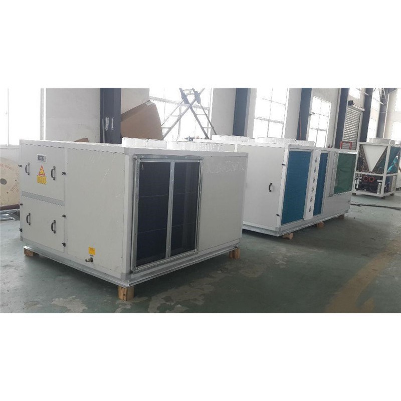 Pre Assembled Rooftop Rtu Package Unit 5 Ton With Fully Enclosed Scroll Compressor