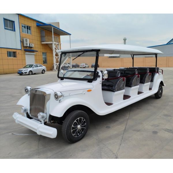 Long-Lasting Performance Classic Golf Cart Recharge Mileage ≥90km 14 Passengers