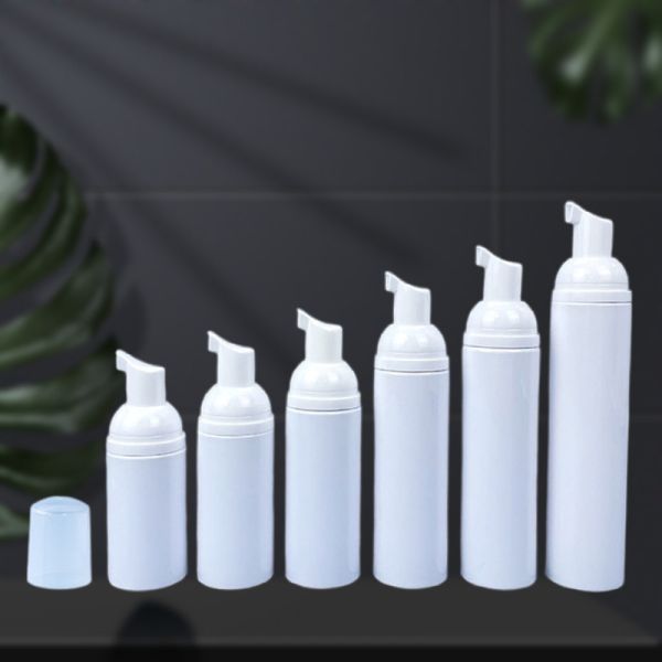 Facial Cleanser Lotion Pet Bottle Sample Packaging Hose with White Spot Cosmetic Design