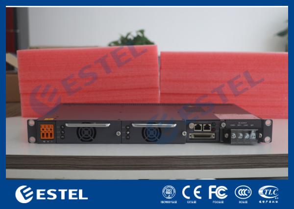 Sistema exterior do retificador das telecomunicações do armário dos dados