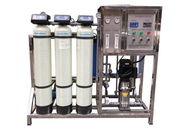 High Flow Drinking Water Treatment Plant , Industrial Reverse Osmosis Water System