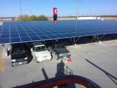 Estacionamento ajustável do painel solar, jogo solar residencial de alumínio anodizado do Carport
