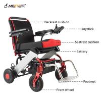 Charge du fauteuil roulant actionnée par pliage léger en aluminium 100KG