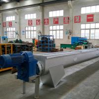 Transportador de parafuso industrial anti-bloqueio de carga pesada dedicado a minério/materiais de construção 304 aço inoxidável