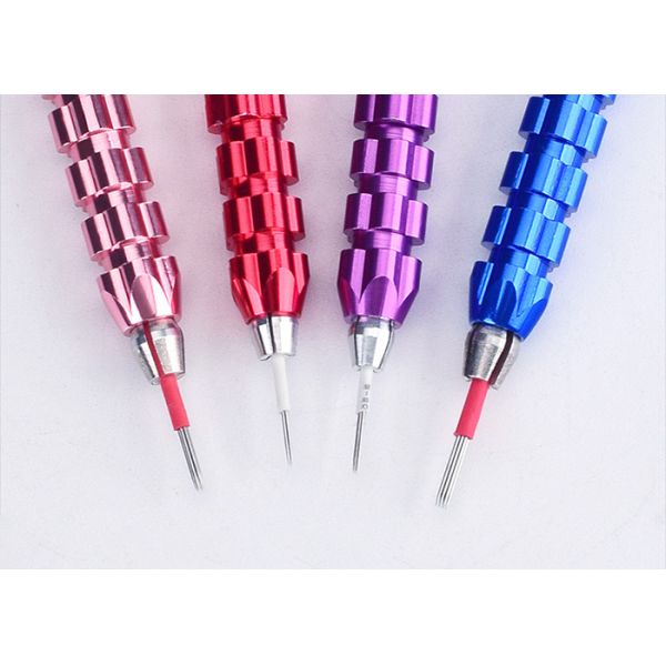 13.5CM Aluminum Alloy Round Needle Fog  Eyebrow  Permanent Makeup Pen