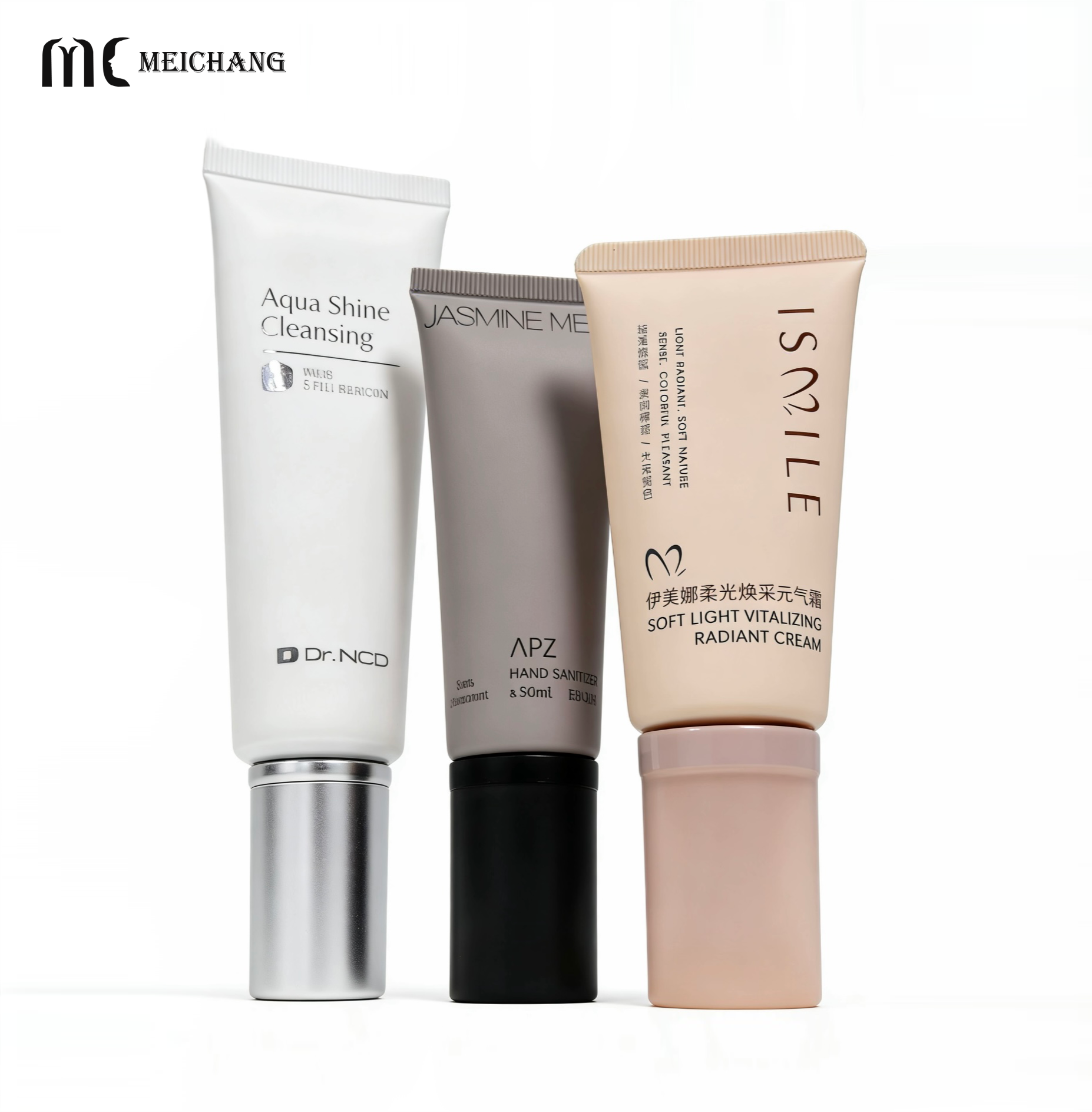 Eco-Friendly Customizable Precision Eye Cream Tube with Pump for Accurate Dosing and Freshness