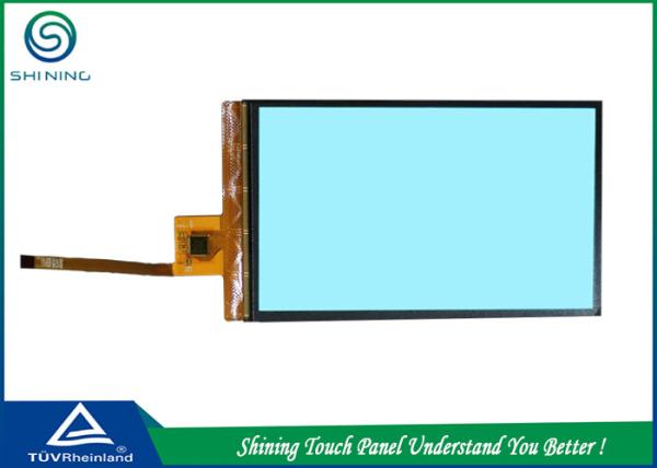 Projective Capacitive LCD Touch Panel 4.5'' PC To Glass Structure Dust Free