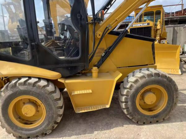 CAT 416E Second Hand Backhoe Loaders Digger With 71KW Engine Power