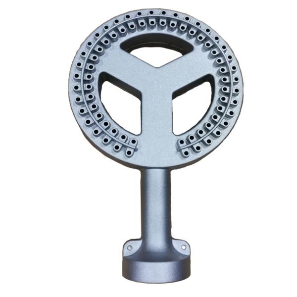 Replacement Custom Aluminum Parts Cast Aluminum Gas Buner / Gas Heater