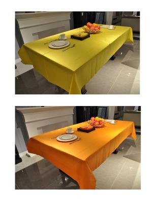 A laranja descasca toalhas de mesa de papel superiores de 3 dobras parte alta de 54 x 108 tamanhos