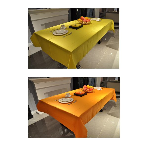 Крышка таблицы чистое ECO Retangular водоустойчивой гостиницы банкета декоративная дружелюбная