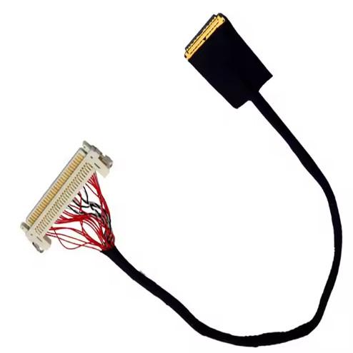 HRS DF13-30DS-1.25C à DF14-20S-1.25C 20 broches 30 broches 40 broches 50 broches 60 broches Assemblage de câble LCD personnalisé pour le panneau LCD
