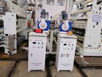 Máquina blanca y azul de la máquina del papel revestido del PE que lamina de café de la taza del papel de Kraft de papel de alta velocidad automático