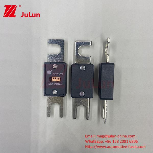 EV320-5X-350A-N 70VDC 6kA Ceramic Copper Electric Vehicle Fuse for EV Traction System Safety