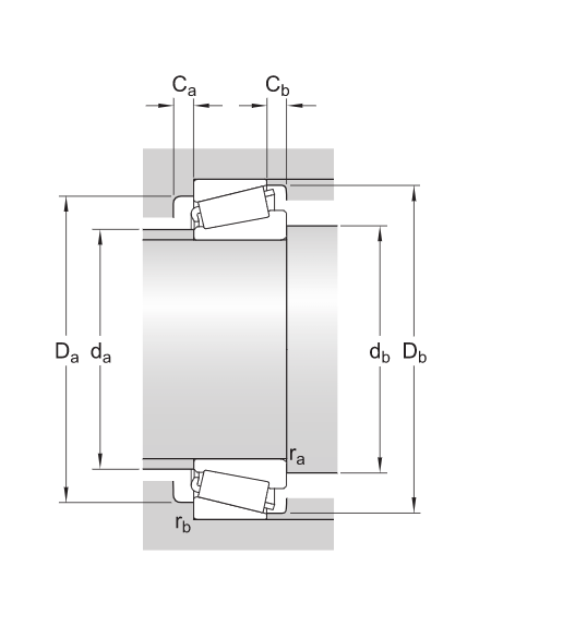 110*170*47mm 33022 ХРОМОВАЯ СТАЛЬ ПОДШИПНИКА РОЛИКА ТЕЛЕГРАФНОГО КЛЮЧА 33022C5 33022C3