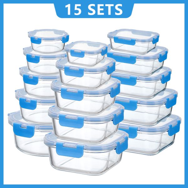 Multi-Purpose Fresh-Keeping Box PP High Borosilicate Glass