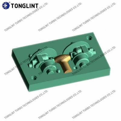 Template Pattern Gravity Die Casting Zinc / Metal Mold Casting for Turbocharger Housings