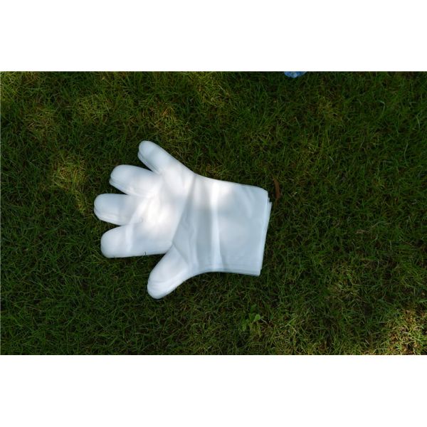 перчатки Hdpe 100pcs/Bag 0.8g/Piece устранимые для чистки