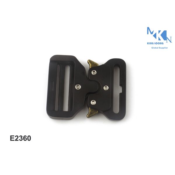 1.54 Inch Metal Belt Buckle , Strong Pull Clasp Tactical Belt Cobra Buckle
