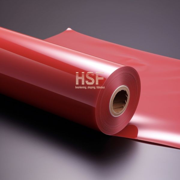 Пленка из полипропилена красного цвета 50 мкм для пищевых продуктов, медицинских банок и промышленных упаковок