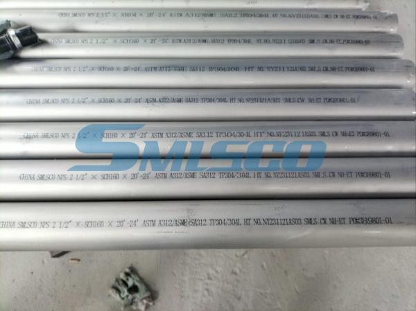 ASTM A312 TP2205 Duplex Steel Seamless Pipe Large Diameter In Stock